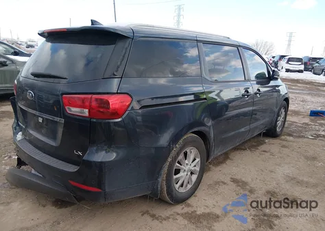 2016 Kia Sedona Lx z USA, uszkodzony, nr VIN KNDMB5C15G6116170